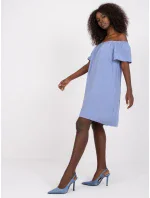Dámské šaty-D73761M30145G světle modré Dámské šaty-D73761M30145G světle modré