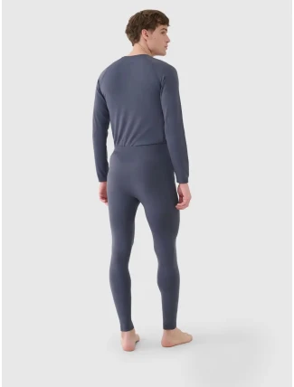 Pánské bezešvé spodní legíny 4F