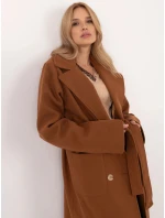 Dámský kabát LK CZ 509786.99 Světle hnědý - LAKERTA