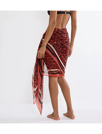 Beach MyWear Pareo - BROWN COMBINATION - TRIUMPH BROWN COMBINATION - TRIUMPH