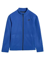 Chlapecký fleece 4F M413 cobalt 4FJWAW25TFLEM413 36S