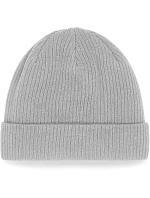Beechfield B 50N Pletená čepice z bio bavlny 53.0050 light grey Beechfield B 50N Pletená čepice z bio bavlny 53.0050 light grey