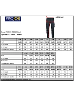 ProJob 2552 Service Pants Stretch (84-120) Pánské strečové pracovní kalhoty 64.552S grey ProJob 2552 Service Pants Stretch (84-120) Pánské strečové pracovní kalhoty 64.552S grey