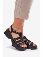 Dámské Sandály Vůňové ZAXY RR285117 Černé