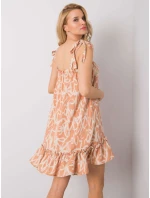 Šaty 346 SK 035.48 oranžová Šaty 346 SK 035.48 oranžová