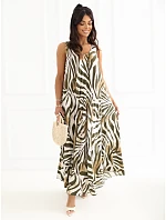 Šaty IR SK LD2569 2.80 khaki Šaty IR SK LD2569 2.80 khaki