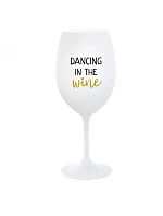 DANCING IN THE WINE - biely pohár na víno 350 ml DANCING IN THE WINE - biely pohár na víno 350 ml