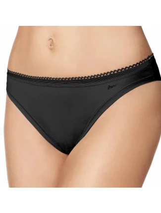 Kalhotky Brasilian Best Comfort 1031947 černá - Janira Kalhotky Brasilian Best Comfort 1031947 černá - Janira
