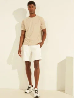 Pánské tričko U1YA14JR06M - SCFY krémová - Guess