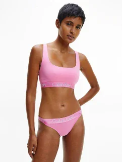Sportovní braletka - QF6684E - TO3 - Hollywood růžová - Calvin Klein