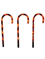 VENKOVNÍ SVĚTLA CANDY CANES SADA 6KS