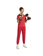 Dámské kalhoty adidas Train Essentials 3-Stripes Woven červené KF8554 dámské Dámské kalhoty adidas Train Essentials 3-Stripes Woven červené KF8554 dámské