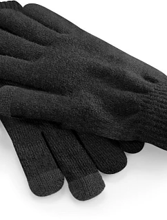 Beechfield B 490 Pletené rukavice na dotykový displej 53.0490 black