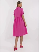 Dámské šaty MI SK A2275.09 fuchsiové - FPrice Dámské šaty MI SK A2275.09 fuchsiové - FPrice