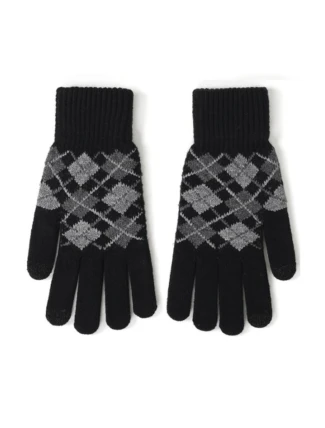 Pánské žakárové rukavice R-241