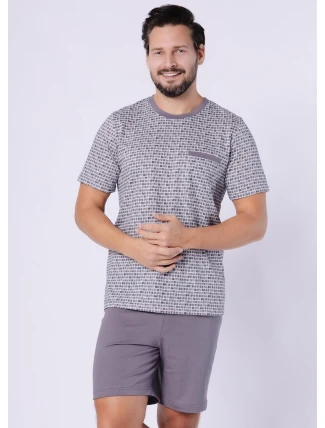 Pyžamo Hotberg 1751 Karol kr/r M-2XL