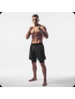 MMA šortky s legínami černé DBX Bushido