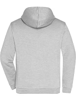 Daiber JN 756 Pánská mikina s kapucí 02.0756 grey heather