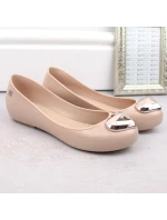 Pohodlné baleríny Zaxy W INT2007A nude