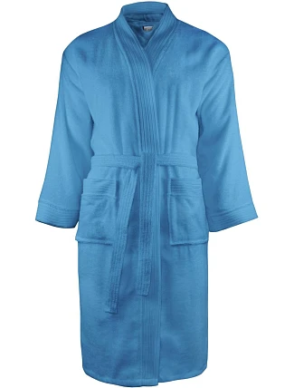 The One Towelling Bathrobe Župan 48.1011 azure aqua