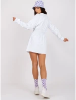 Šaty DHJ SK 15657.08P bílé