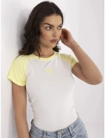 Tričko NM TS V7940.17 bílá žlutá
