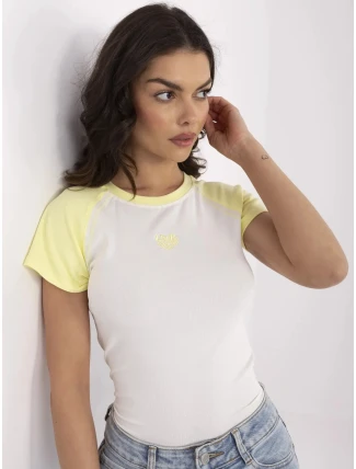 Tričko NM TS V7940.17 bílá žlutá