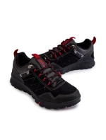 Pánské nízké trekingové boty Memory Foam Big Star KK174126 Černe