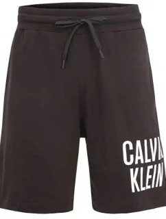 Pánské teplákové šortky KM0KM00753 - BEH Černá - Calvin Klein