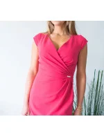 Dámské šaty Oktavia Tmavě růžová - Jersa