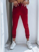 Dámské tepláky FITS bordó FashionStreet UY0206z Dámské tepláky FITS bordó FashionStreet UY0206z