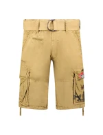 Geografické Norsko Pasteque EO 063 M SX1425H/GNO-Beige šortky Geografické Norsko Pasteque EO 063 M SX1425H/GNO-Beige šortky