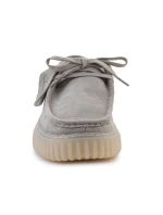 Clarks Torhill Lo 26182810 Light Grey Suede