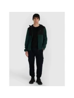 Pánský běžný fleece s kapucí 4F 4FWAW25TFLEM417-40S