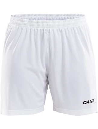 Craft Teamwear Squad Go Short Solid W Dámské sportovní kraťasy 82.5576 white