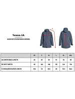 Tenson Vision Parka Women Dámská zateplená parka 84.8187 dark blue