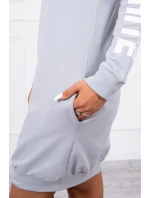 Off White šedé šaty Off White šedé šaty