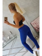 Barevné chrpové džínové kalhoty