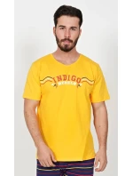 Pánské pyžamo kapri Indigo Pánské pyžamo kapri Indigo