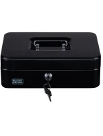 KOVOVÁ KAZETA NA DOKUMENTY 25x8,5x18 cm BLACK + DECKER