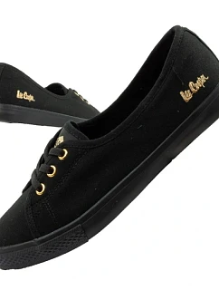 Lee Cooper boty dámské tenisky sportovní černé slip-on ballerina dámské