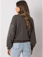 Mikina RV BL 7352.52 tmavá khaki