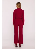 M879 Kombinéza se stojáčkem - bordó