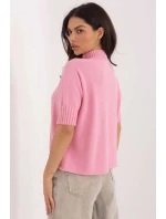 Svetr s krátkým rukávem model 222581 Italy Moda Svetr s krátkým rukávem model 222581 Italy Moda