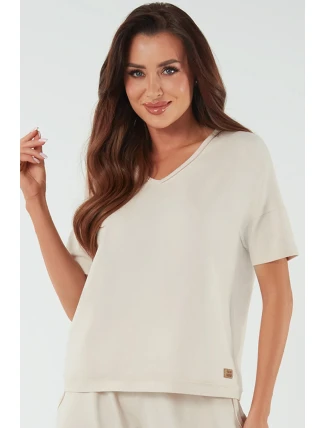 Italská móda Madri po celé délce barva: béžová