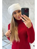 Dámská čepice Neli K392 bílá Dámská čepice Neli K392 bílá