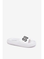 Dámské Pantofle Na Silné Podešvi SUMMER Bílé Vinceza 76051 Dámské Pantofle Na Silné Podešvi SUMMER Bílé Vinceza 76051