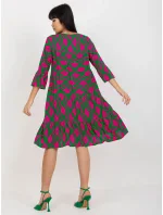 Šaty D73771M30214G zelená