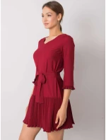 Šaty LK SK 507733.80P kaštanová Šaty LK SK 507733.80P kaštanová