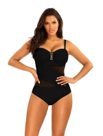 Dámské jednodílné plavky S8030CH3 Gold7 černé - Self Dámské jednodílné plavky S8030CH3 Gold7 černé - Self